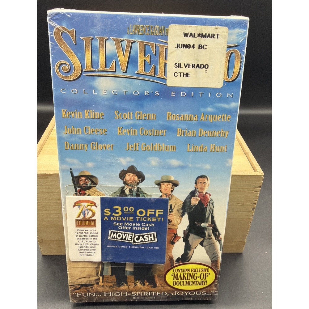 Silverado (VHS, 1999, Special Edition)‎ Watermark Brand New